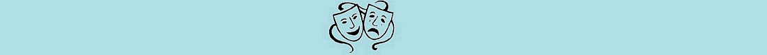 Theatrical masks.